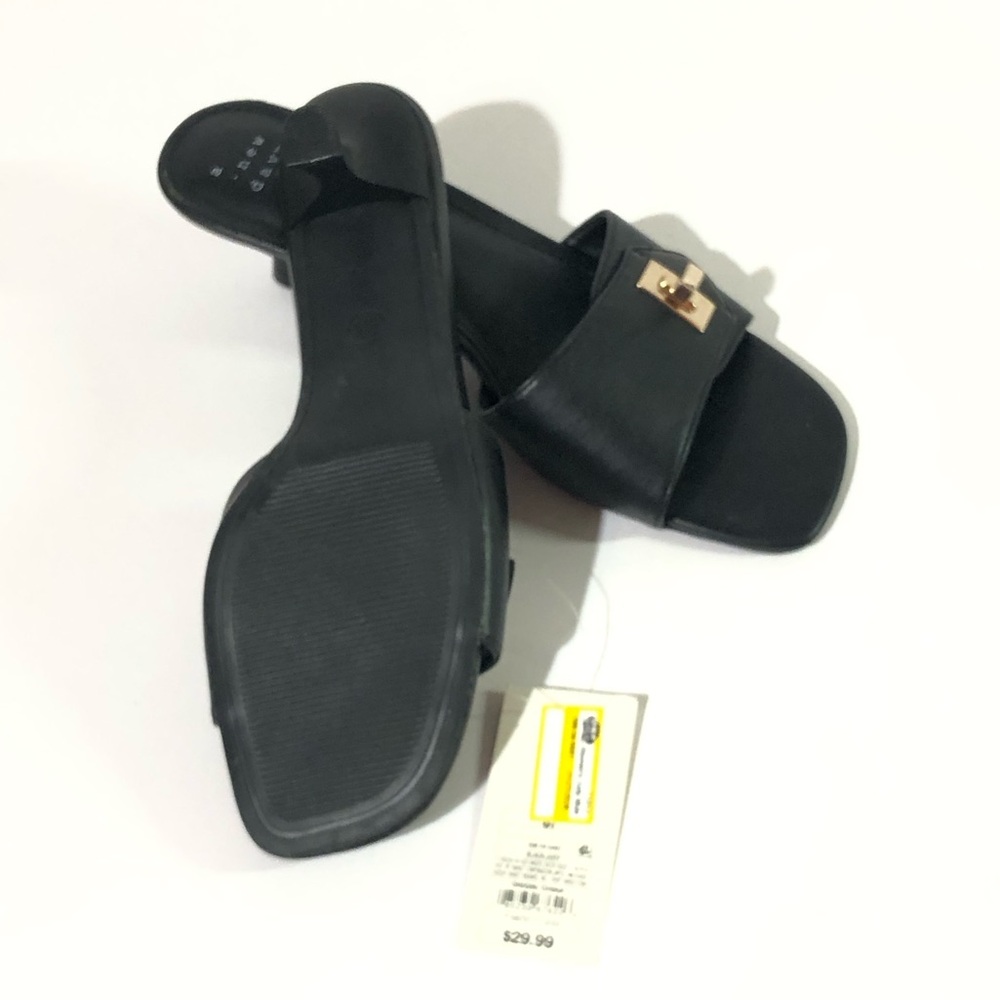 A new day Women's Judy Mule Heels Black - Picture 4 of 4